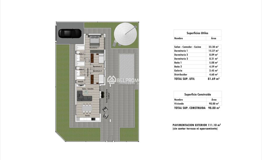 Nouvelle construction - Villa -
Aspe