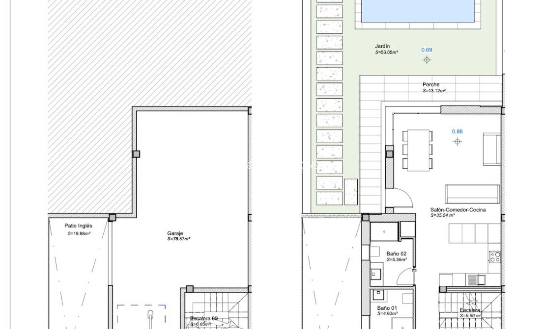 Nieuwbouw - Vrijstaande villa -
Los Alcazares