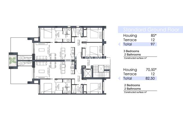 Nueva construcción - Apartamento -
Los Alcázares - Serena Golf