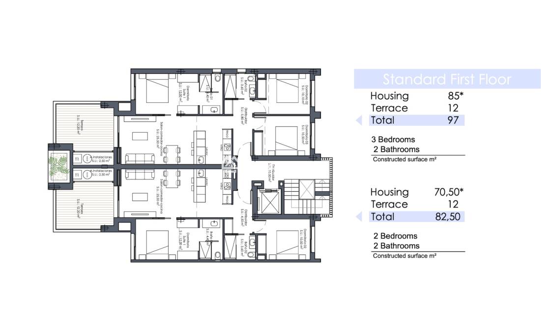 Nueva construcción - Apartamento -
Los Alcázares - Serena Golf
