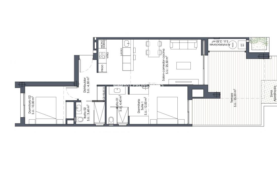 Nueva construcción - Apartamento -
Los Alcázares - Serena Golf