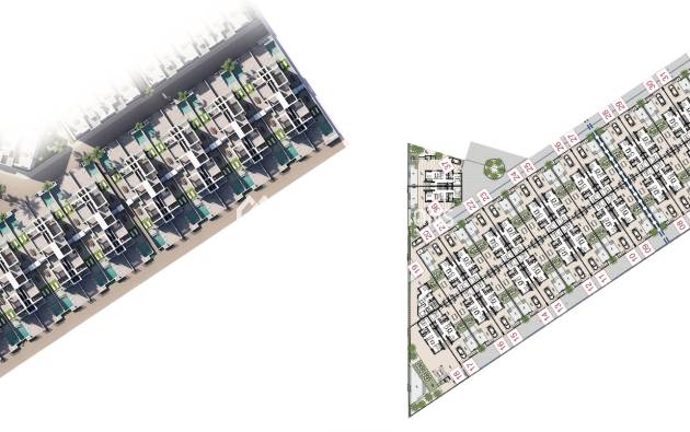 Neubauimmobilien - Quattrohaus -
Los Alcázares - Serena Golf