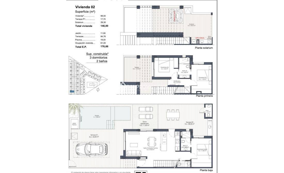 Neubauimmobilien - Quattrohaus -
Los Alcázares - Serena Golf