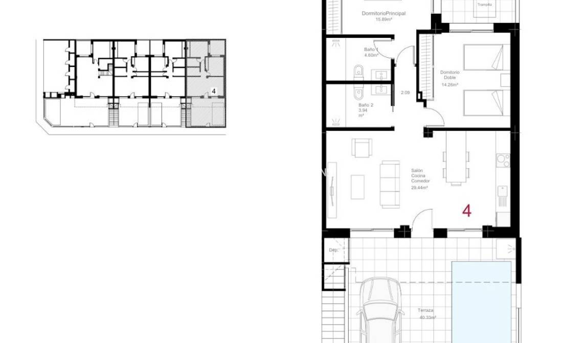 Nouvelle construction - Bungalow -
San Pedro del Pinatar