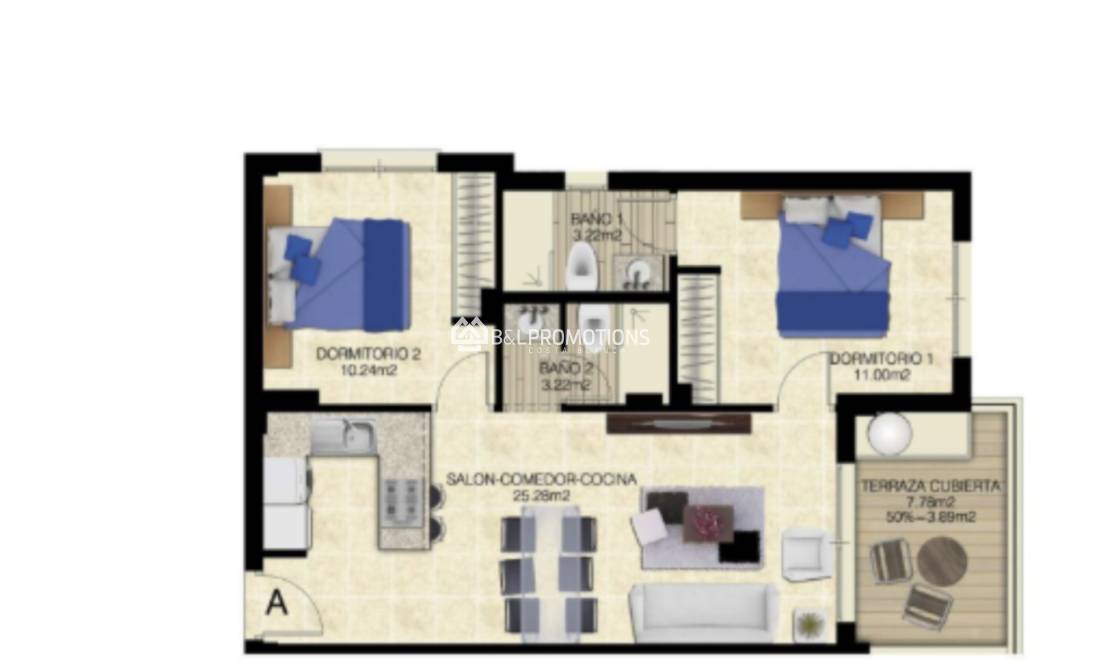 Apartamento en venta en Torrevieja zona Torrevieja