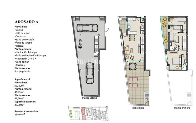 Nueva construcción - Casa adosada / Duplex -
Moncofa - Playa Moncofa