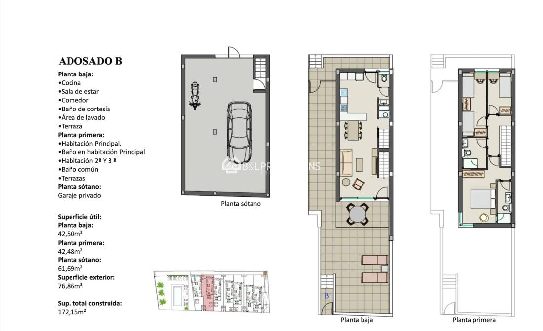 Nueva construcción - Casa adosada / Duplex -
Moncofa - Playa Moncofa