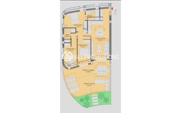 Nueva construcción - Apartamento -
Los Alcázares - Serena Golf