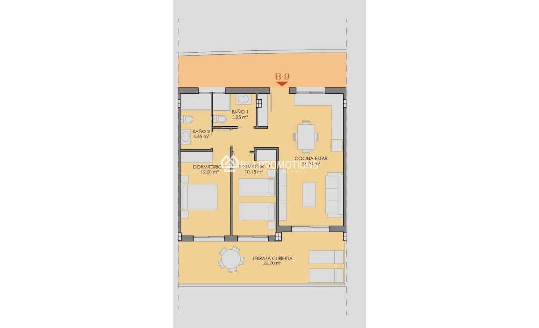 Nueva construcción - Apartamento -
Los Alcázares - Serena Golf