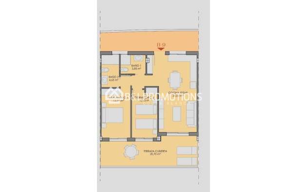 Nueva construcción - Apartamento -
Los Alcázares - Serena Golf