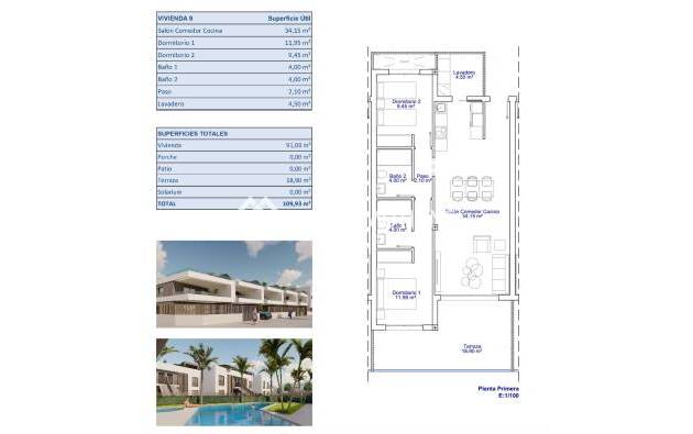 Nieuwbouw - Appartement -
Pilar de la Horadada