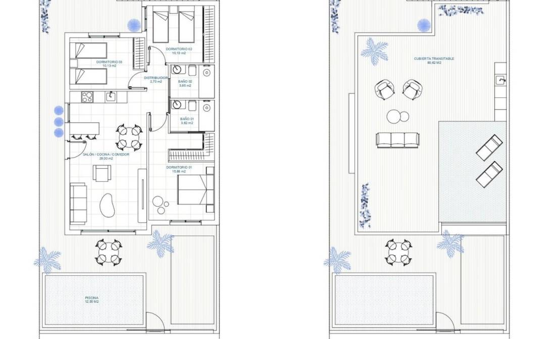 Nueva construcción - Chalet independiente -
Torre Pacheco - Dolores