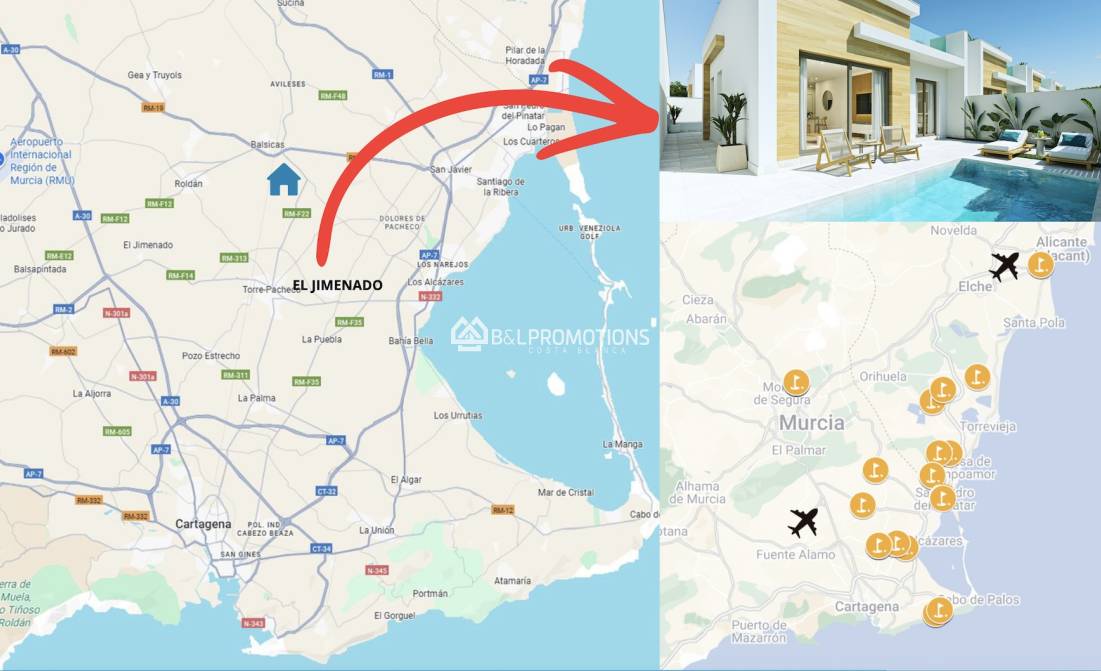 Nueva construcción - Chalet independiente -
Torre Pacheco - Dolores