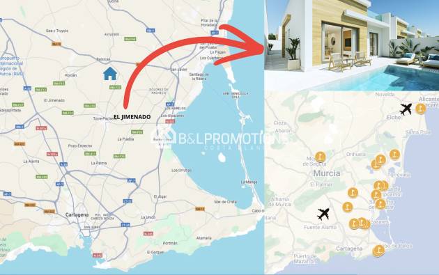 Nueva construcción - Chalet independiente -
Torre Pacheco - Dolores