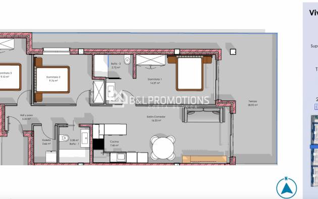 Új építésű ingatlan - Apartman -
Guardamar del Segura - El Raso