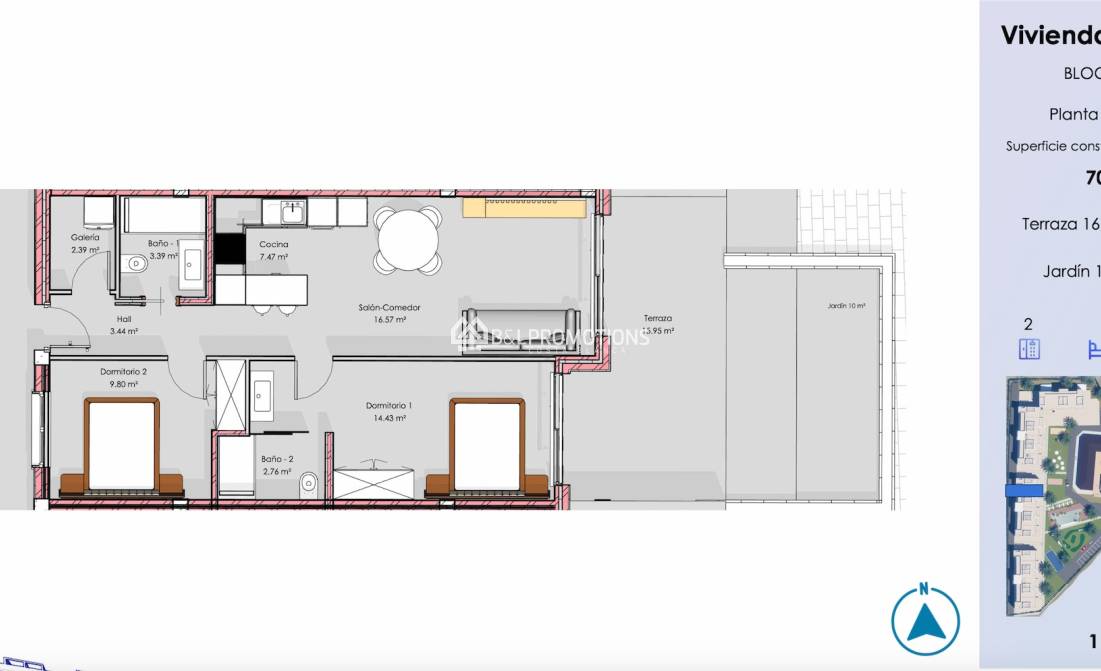 Új építésű ingatlan - Apartman -
Guardamar del Segura - El Raso