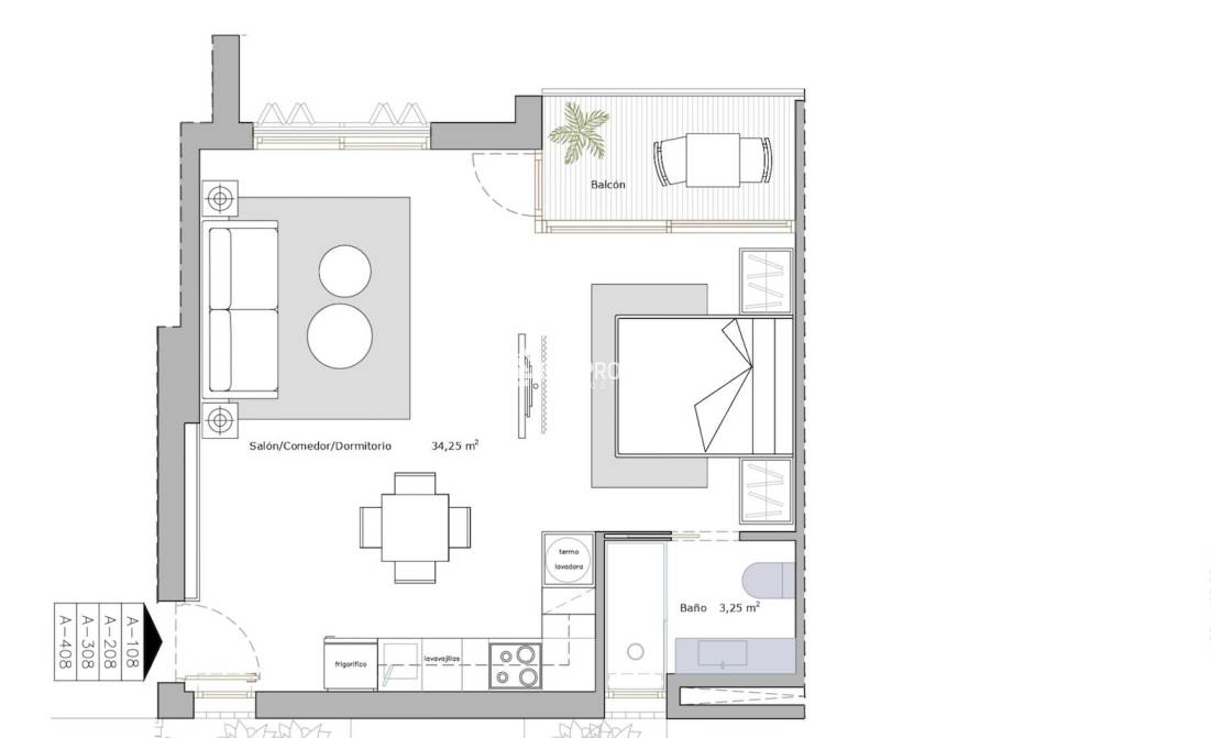 Új építésű ingatlan - Apartman -
San Pedro del Pinatar - Lo Pagan