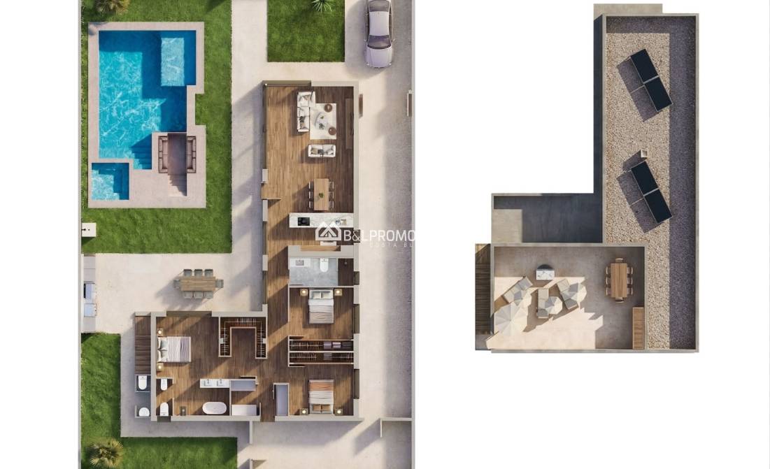 Nueva construcción - Chalet independiente -
Sucina - Centro