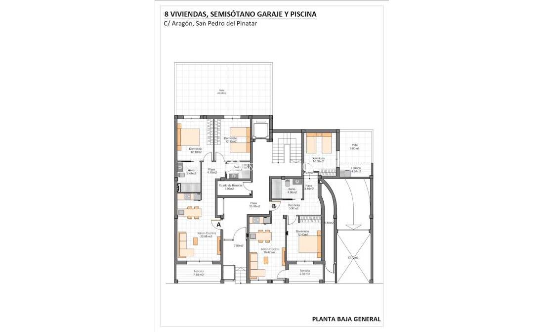 New build - Apartment -
San Pedro del Pinatar - Lo Pagan