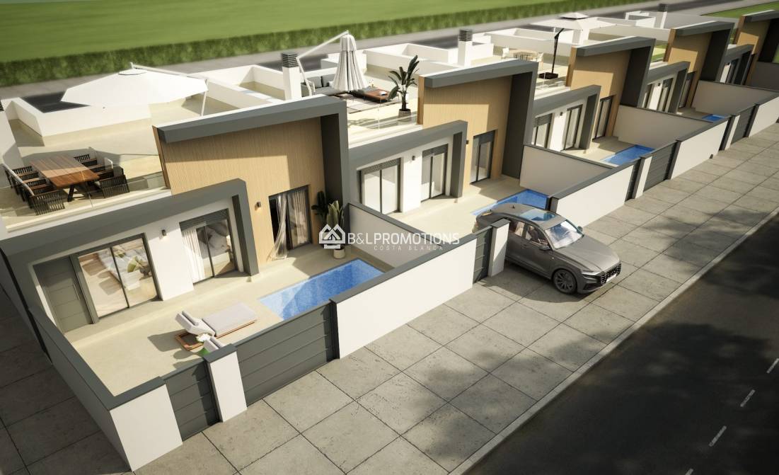 Nueva construcción - Chalet pareado -
Avileses - Centro ciudad