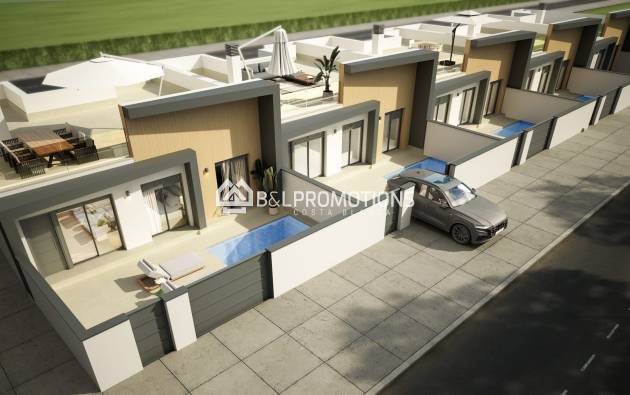 Nueva construcción - Chalet pareado -
Avileses - Centro ciudad