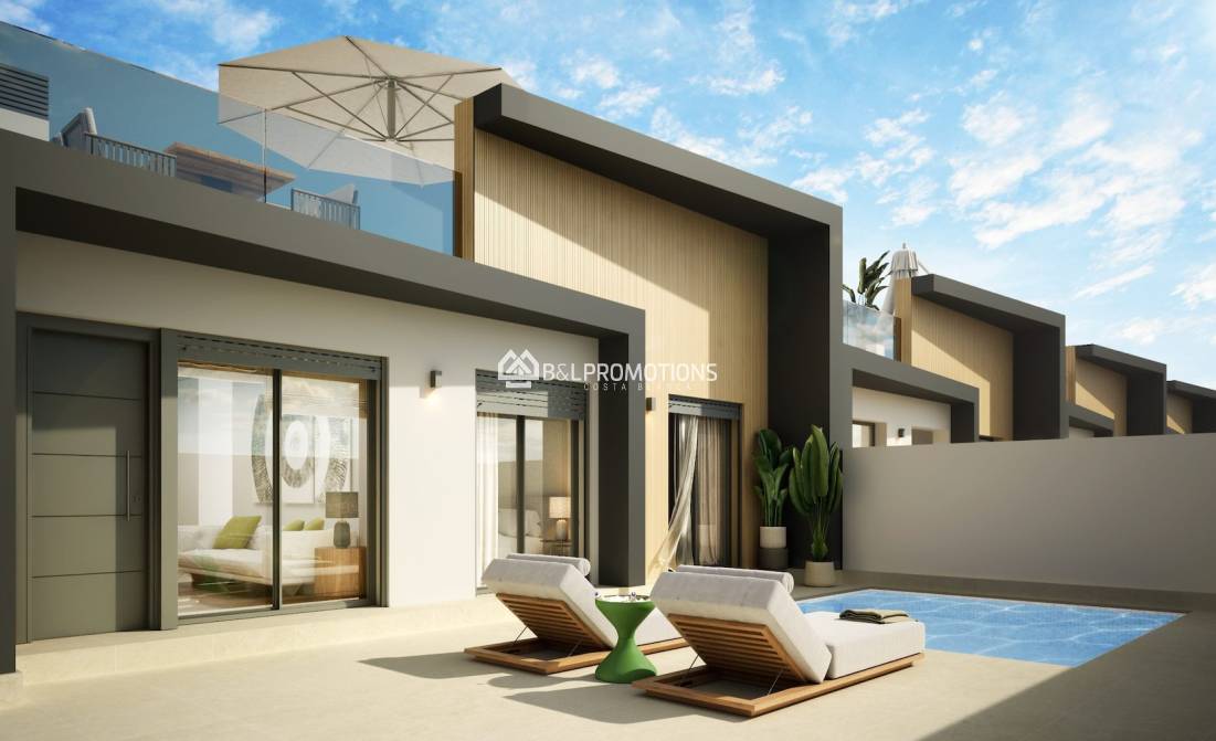 Nueva construcción - Chalet pareado -
Avileses - Centro ciudad
