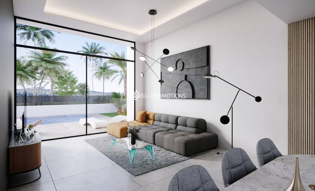 Nueva construcción - Chalet independiente -
Alhama - Golf