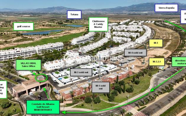 Nueva construcción - Chalet independiente -
Alhama - Golf