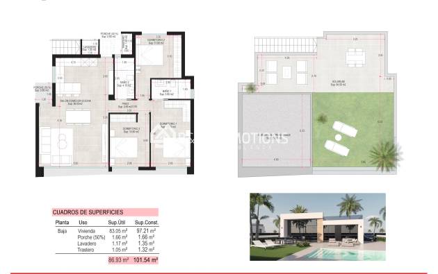 Nueva construcción - Chalet independiente -
Alhama - Golf