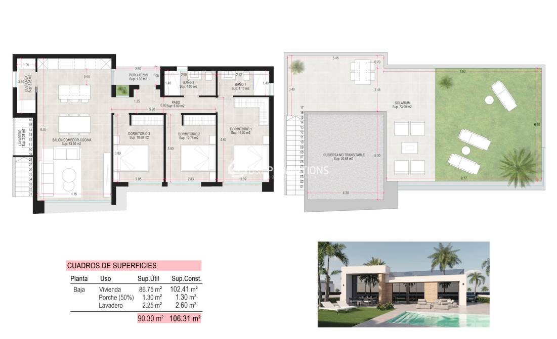 Nueva construcción - Chalet independiente -
Alhama - Golf