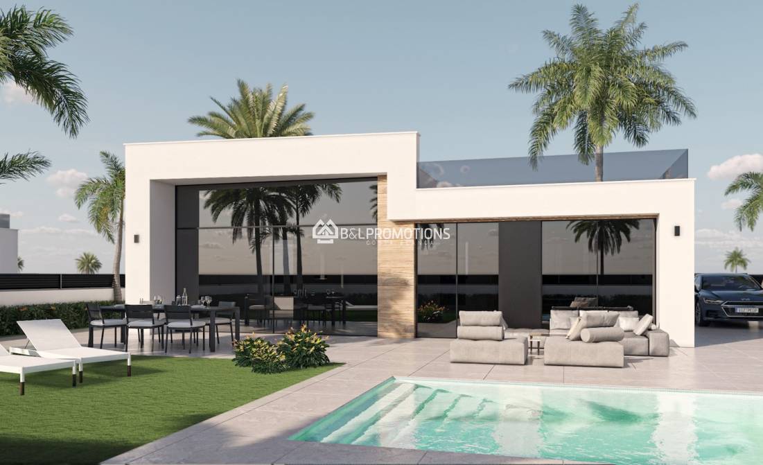 Nueva construcción - Chalet independiente -
Alhama - Golf