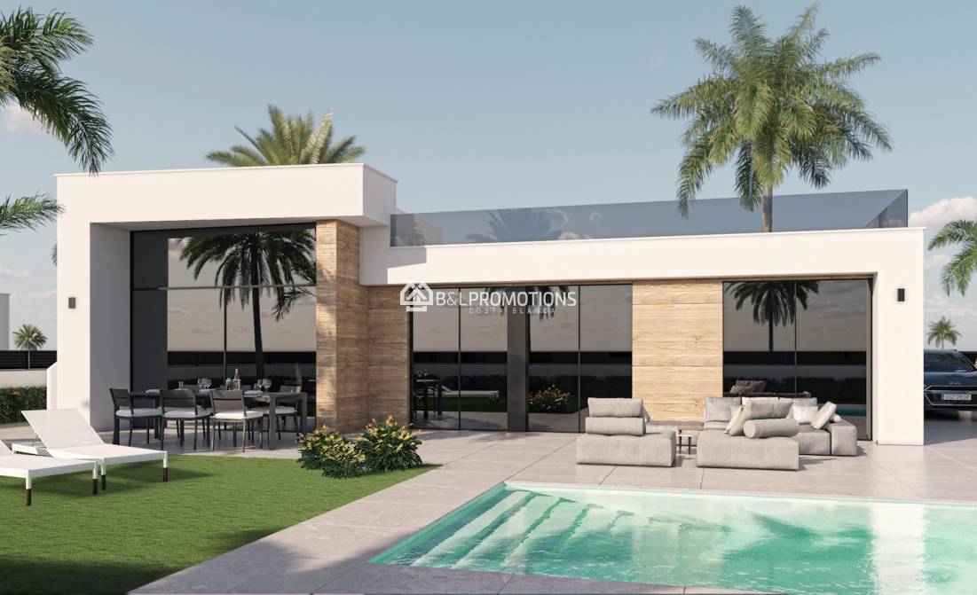 Nueva construcción - Chalet independiente -
Alhama - Golf