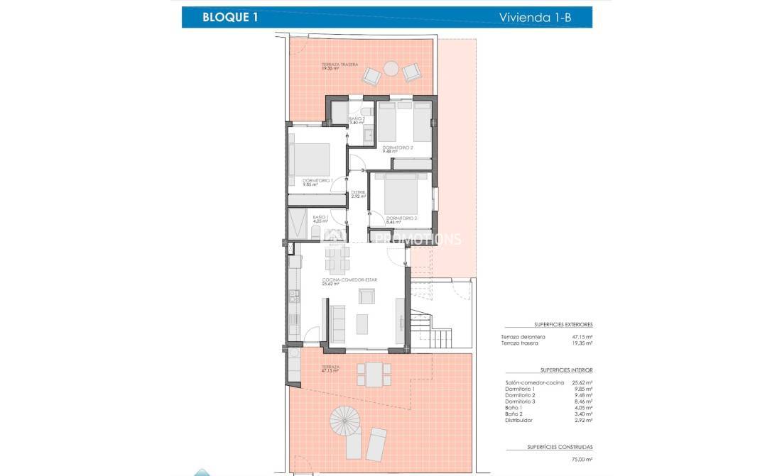 Nueva construcción - Bungalow -
Pilar de la Horadada - Lo Romero