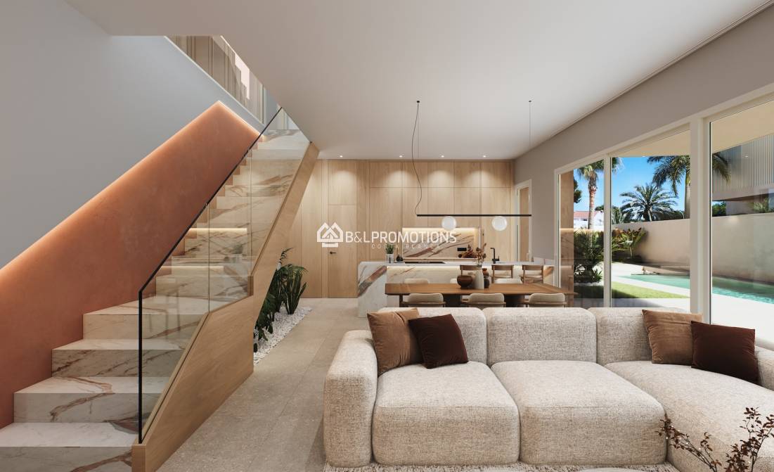 Új építésű ingatlan - Villa -
Orihuela Costa - Campoamor