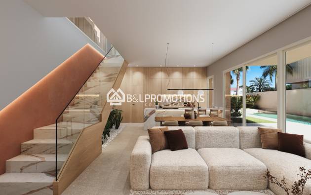 Új építésű ingatlan - Villa -
Orihuela Costa - Campoamor