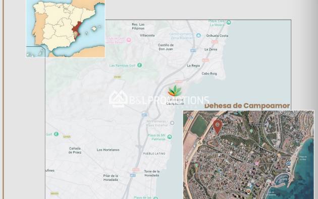Új építésű ingatlan - Villa -
Orihuela Costa - Campoamor