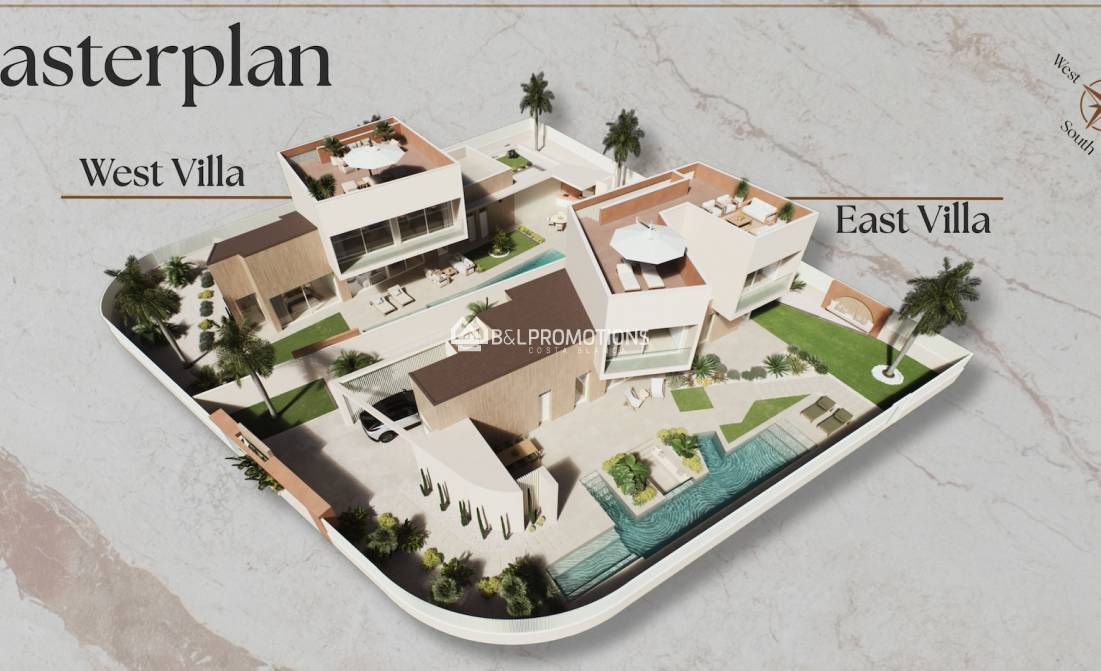 Új építésű ingatlan - Villa -
Orihuela Costa - Campoamor