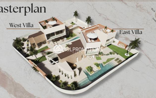 Új építésű ingatlan - Villa -
Orihuela Costa - Campoamor