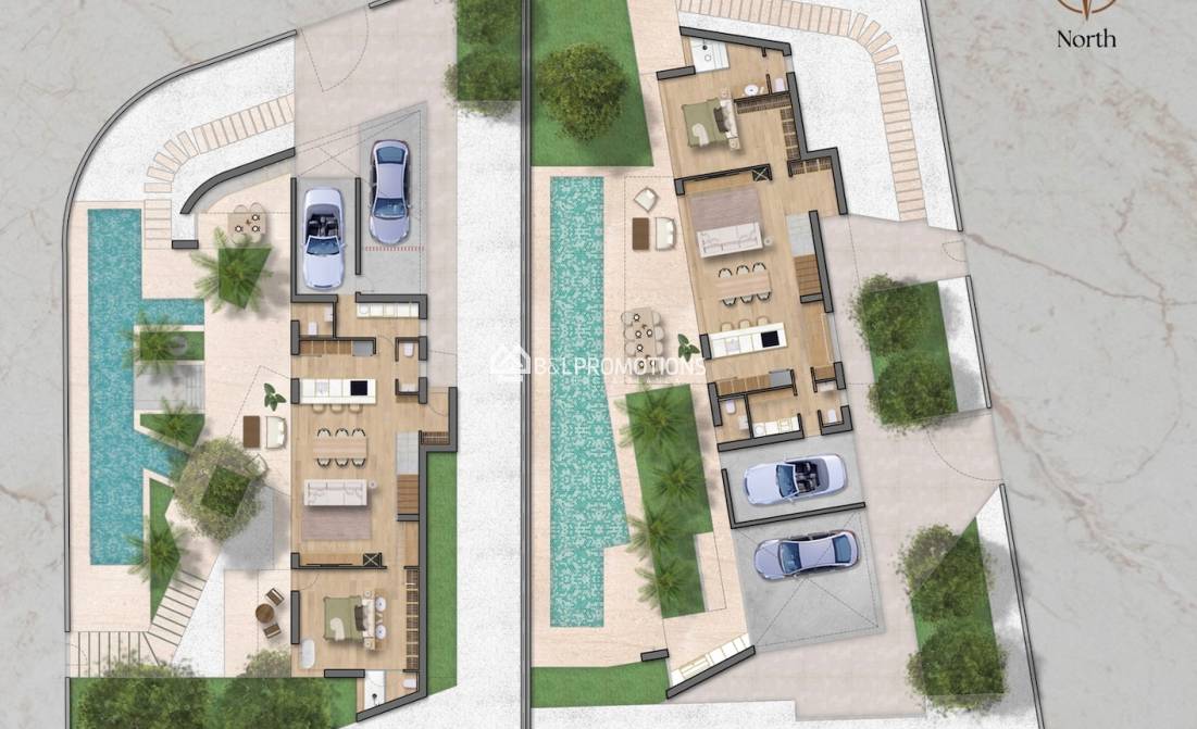 Új építésű ingatlan - Villa -
Orihuela Costa - Campoamor