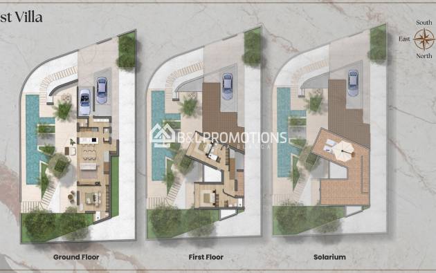 Új építésű ingatlan - Villa -
Orihuela Costa - Campoamor