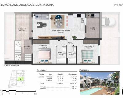 Neubauimmobilien - Penthouse -
San Pedro del Pinatar