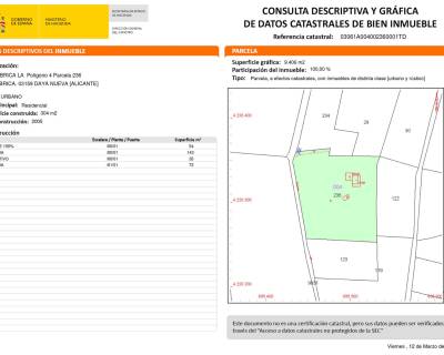 Használt ingatlan - Finca -
Daya Nueva