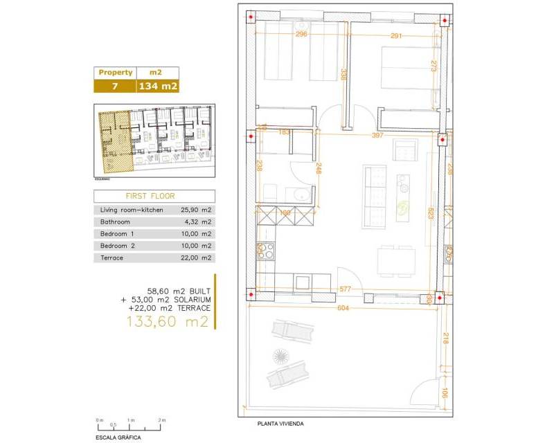 Új építésű ingatlan - Penthouse -
Orihuela Costa - El Galán