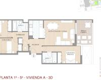 Neubauimmobilien - Appartement -
Aguilas - Terrazas de Levante