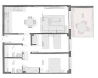 Nouvelle construction - Appartement -
Aguilas - Terrazas de Levante