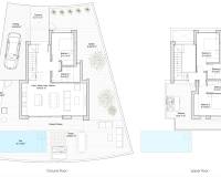 Nueva construcción - Chalet independiente -
Los Alcázares - Roda Golf