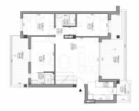 Neubauimmobilien - Penthouse - Pilar de la Horadada - Mil Palmeras