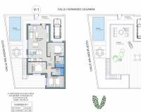 Új építésű ingatlan - Villa - Torre Pacheco - Dolores